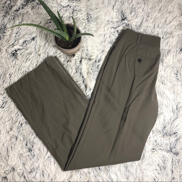 Ann Taylor taupe Virgin Wool straightleg trousers2 - Picture 9 of 11